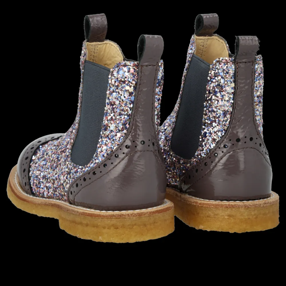 Clearance 6320-102 Chelsea Glitter Støvler, , 29 Børn Støvler