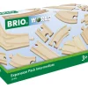 BRIO 16 Dele Skinnesæt-Børn Tog, Biler & Skibe