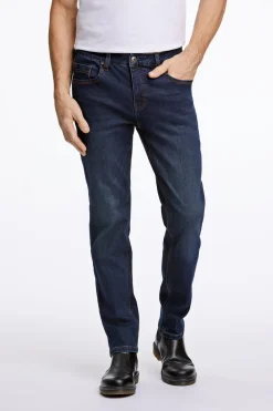Bison 5 Pocket Stay Cool Tapered Jeans, , W34/L36- Jeans