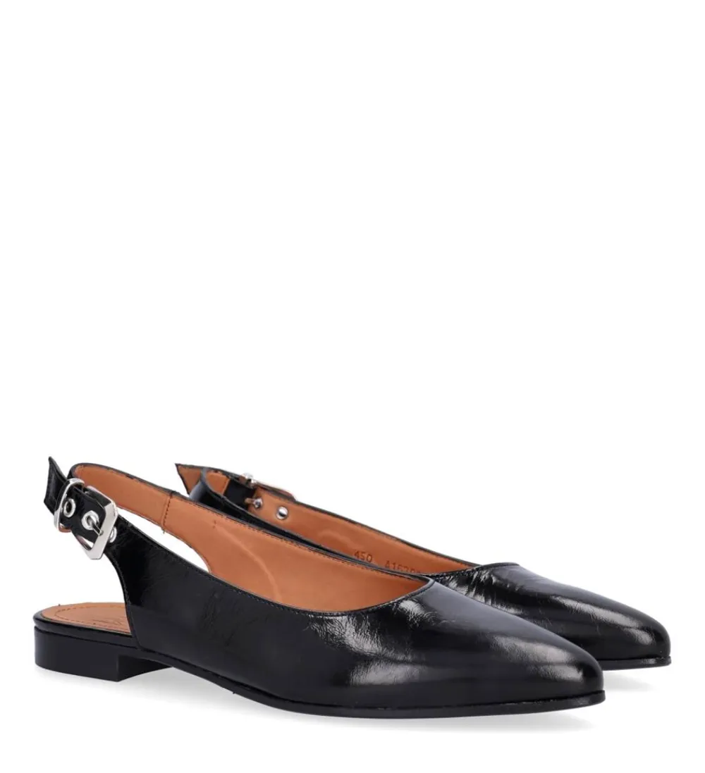 A16302 Slingback Ballerinasko, , 38 Dame Flade Sko|Ballerinaer
