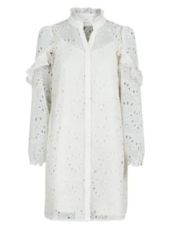 New Abby Embroidery Kjole, , 34 Dame Kjoler
