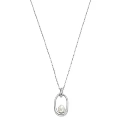 Discount Agnethe Pearl Halskæde, , 46 cm Dame Halskæder