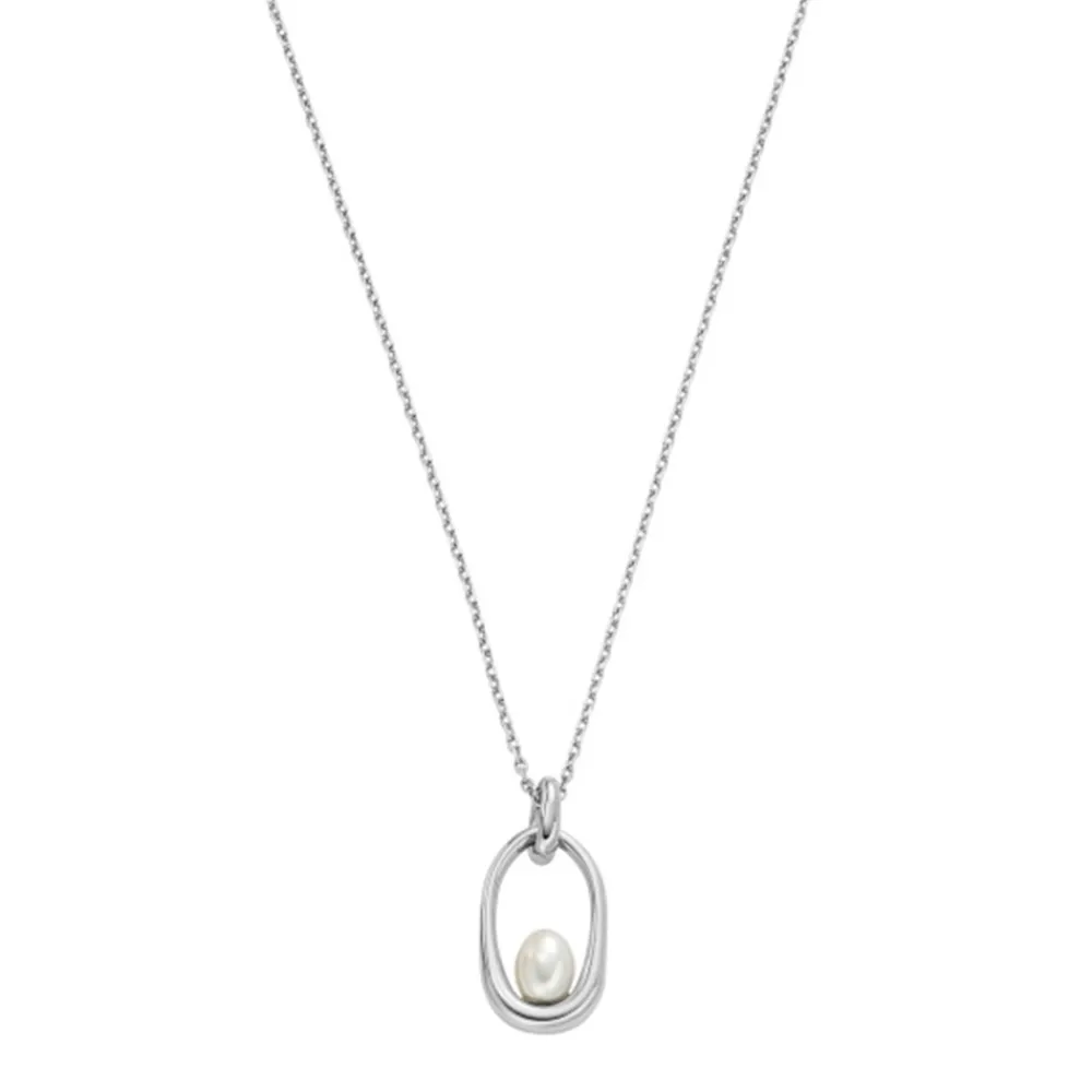 Discount Agnethe Pearl Halskæde, , 46 cm Dame Halskæder