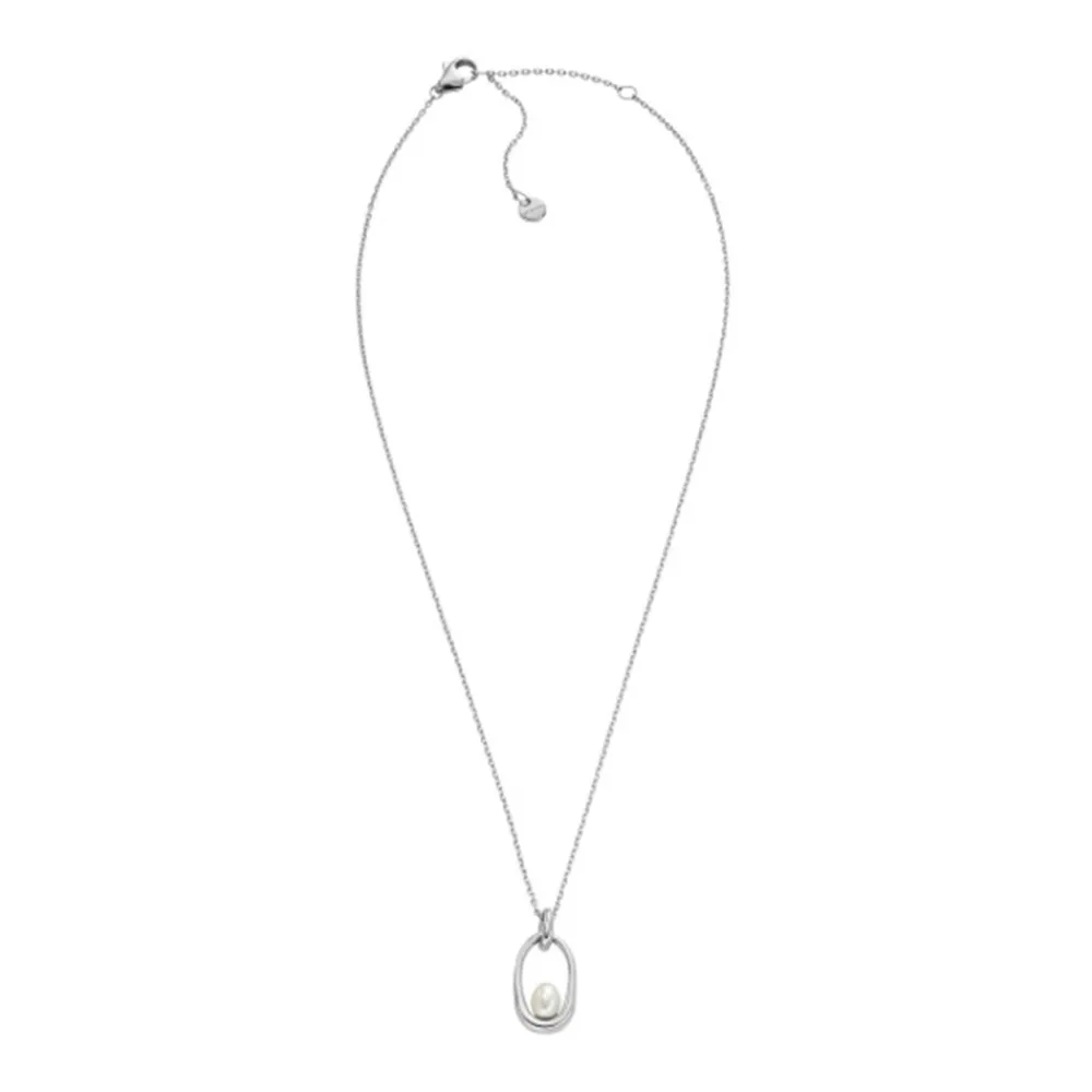 Discount Agnethe Pearl Halskæde, , 46 cm Dame Halskæder
