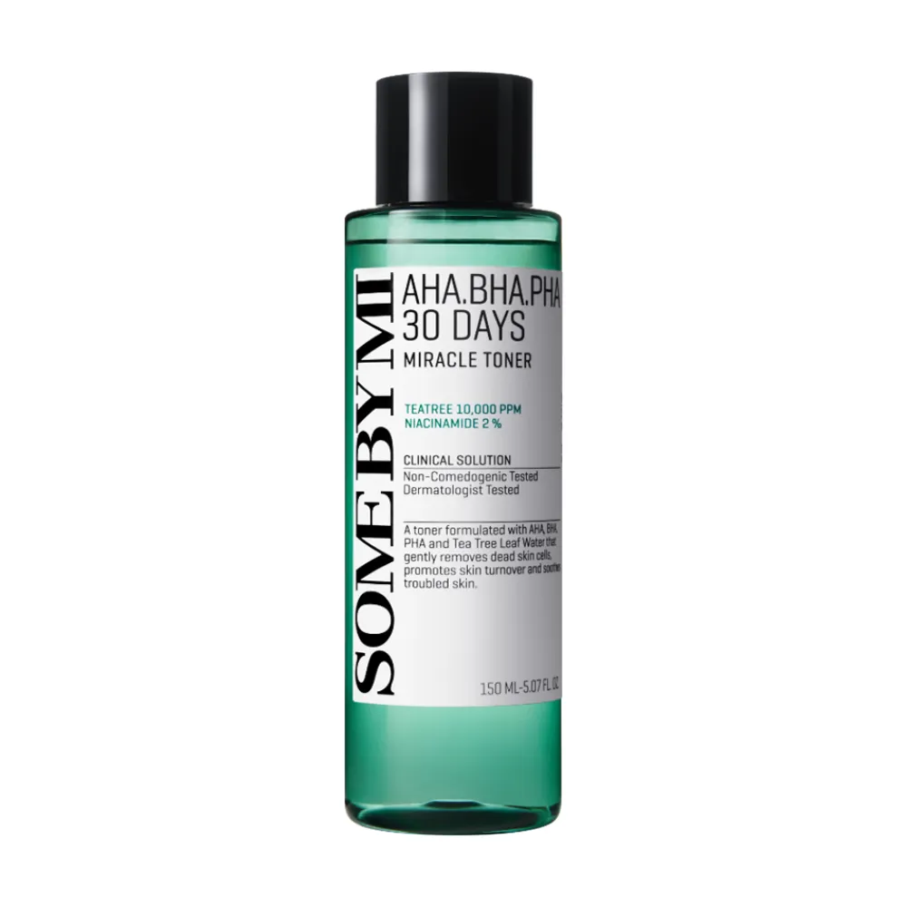 Some By Mi AHA BHA PHA 30 Days Miracle Toner, 150 ml- Hudpleje