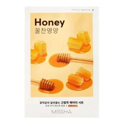 Clearance Airy Fit Sheet Mask - Honey, 1 stk Hudpleje