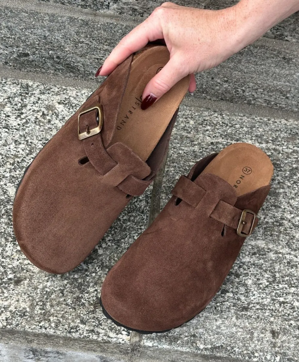Nordstrand Alice Clogs, , 43-Dame Flade Sko|Sko