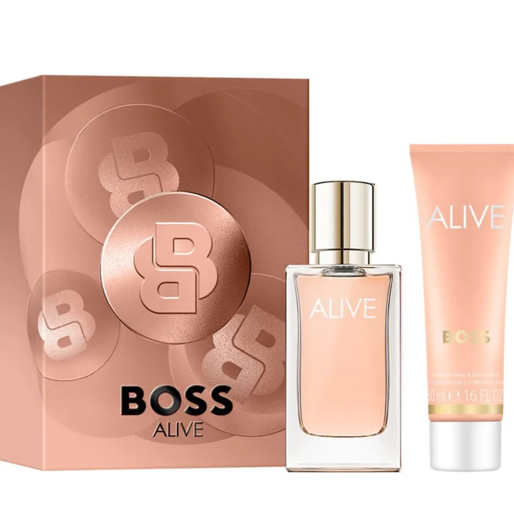 Hugo Boss Alive Gaveæske- Gaveæsker Til Hende