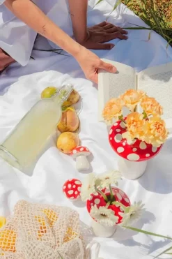 Doiy Amanita Svampe Vase,- Vaser & Urtepotteskjulere