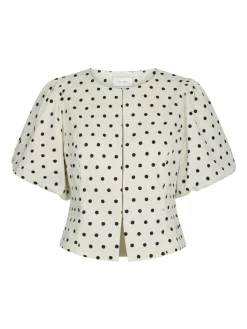 Clearance Anela Dot Bluse, , 38 Dame Bluser & Skjorter