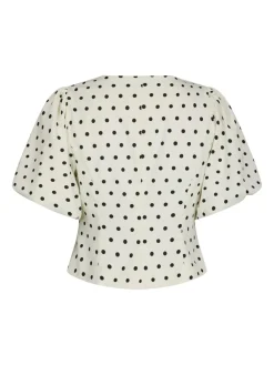 Clearance Anela Dot Bluse, , 38 Dame Bluser & Skjorter