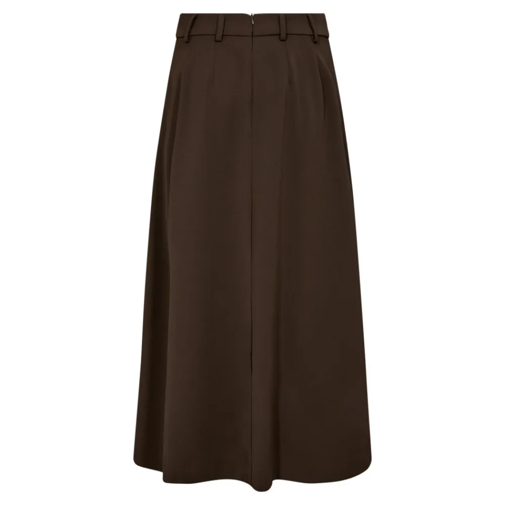 Outlet AnyaCC Pleat Nederdel, , M Dame Nederdele