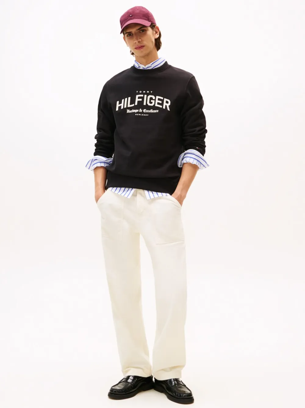 Best Arch Crew Neck Sweatshirt, , M Sweatshirts & Trøjer