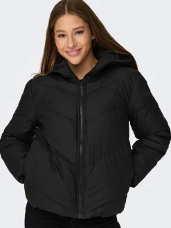 JDY Arnhem Short Puffer Jakke, , XS-Dame Jakker & Frakker