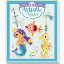 New Artistic Aqua Dyr Fra Havet Perlesæt Børn Kreativ Leg