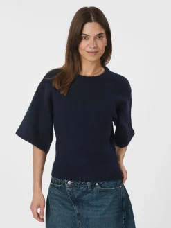 Discount Asha Knit Tee Bluse, , 38 Dame Strik & Sweatshirts