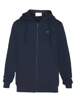 Knowledge Cotton Apparel Ask Zip Hættetrøje, , XXL- Sweatshirts & Trøjer