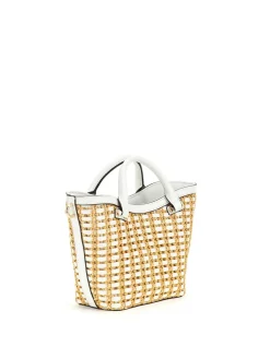 Atalia Raffia Mini Håndtaske, Dame Håndtasker