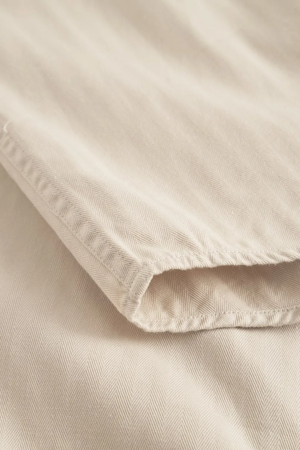 Wood Wood Axl Herringbone Skjorte, , XL- Skjorter