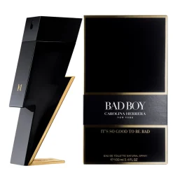 Carolina Herrera Bad Boy Eau De Toilette, 100 ml- Eau De Toilette|Eau De Toilette