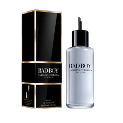 Carolina Herrera Bad Boy Eau De Toilette Refill, 200 ml- Eau De Toilette