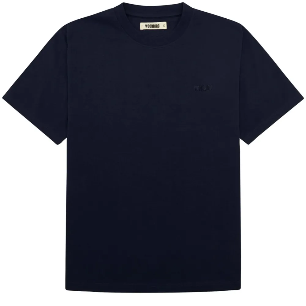 Woodbird Baine Base T-shirt, , M- T-Shirts & Poloer