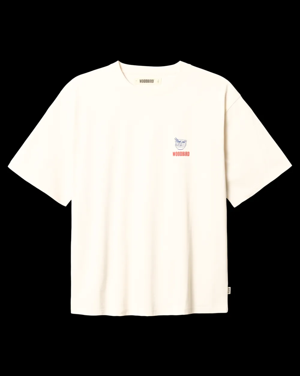 Woodbird Baine Noodle T-Shirt, , M- T-Shirts & Poloer