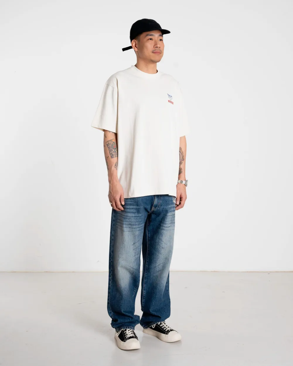 Woodbird Baine Noodle T-Shirt, , M- T-Shirts & Poloer