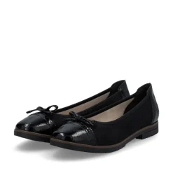 Rieker Ballerinasko, , 41-Dame Flade Sko|Ballerinaer