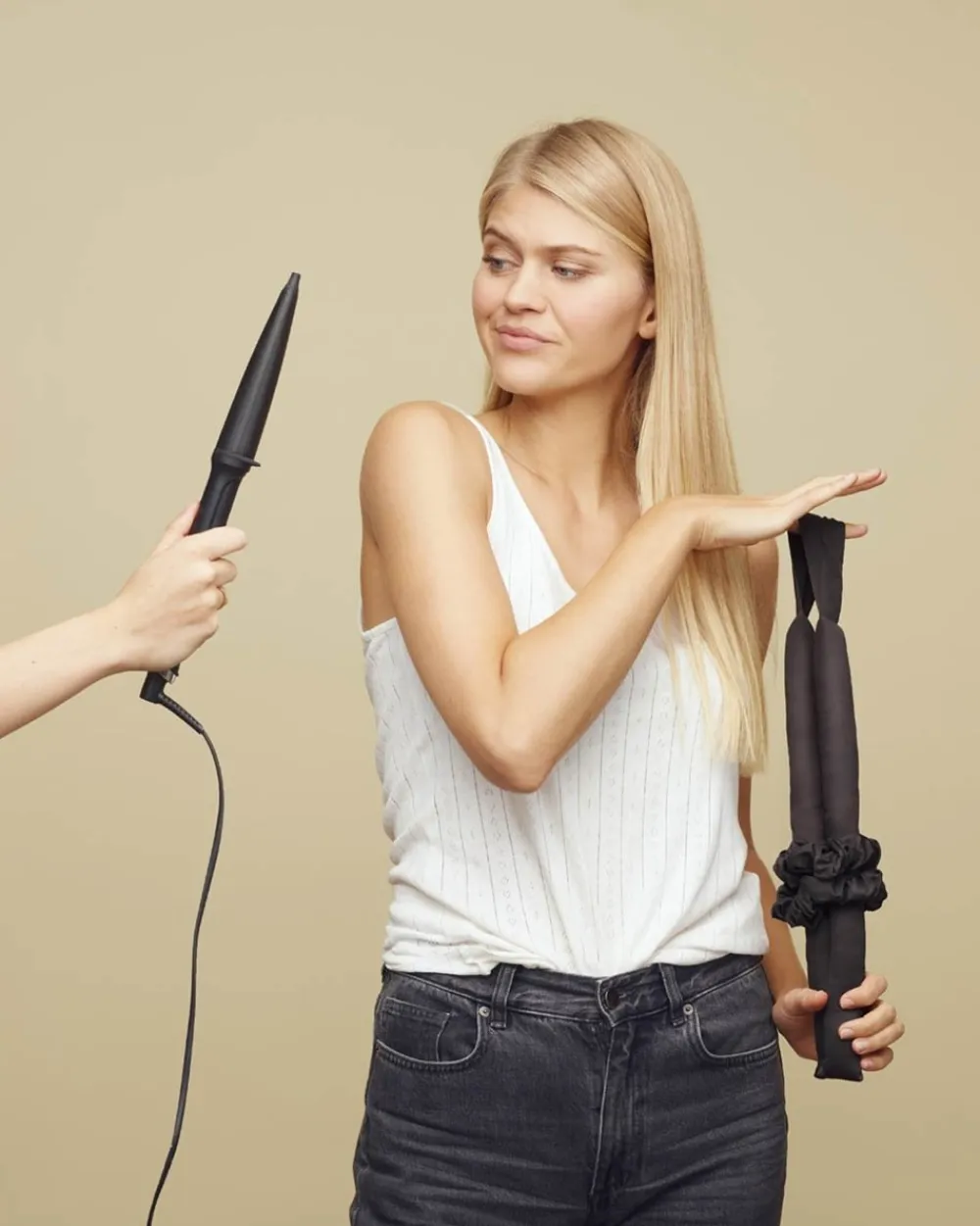 Bamboo Heatless Curls Kit Tilbehør Til Hår|Styling Tools