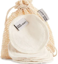 Evolve Bamboo Reusable Makeup Remover Pads- Rens & Brush Cleaner