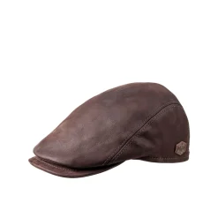 New Bang 32 Leather Flatcap, , XL Huer & Kasketter