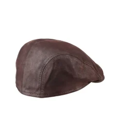 New Bang 32 Leather Flatcap, , XL Huer & Kasketter
