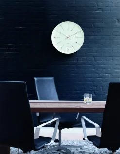 Arne Jacobsen Bankers Vægur, , Ø16 cm- Ure & Vejrstationer