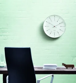 Arne Jacobsen Bankers Vægur, , Ø16 cm- Ure & Vejrstationer