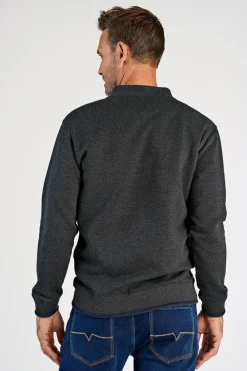 Bison Baseball Collar Cardigan, , XL- Cardigans