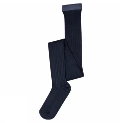 Basic Cotton Rib Strømpebukser, , 110 cm Børn Sokker & Strømper
