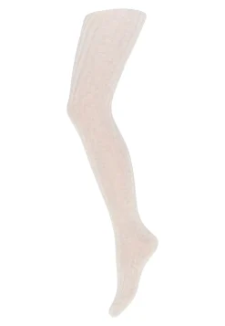 MP Denmark Basic Cotton Rib Strømpebukser, , 130 cm-Børn Sokker & Strømper