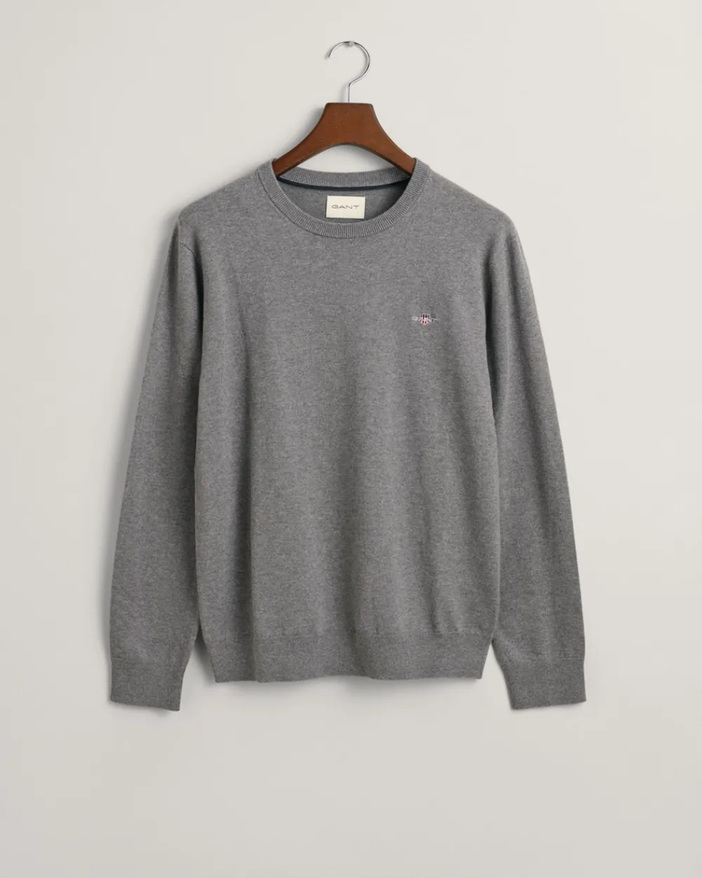GANT Basic Crewneck Sweater, , M- Strik
