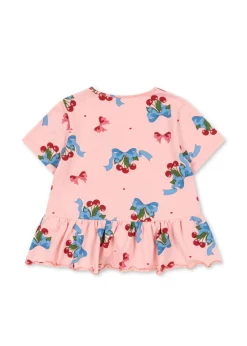 Konges Sløjd Basic Frill T-shirt, , 104 cm-Børn T-Shirts & Toppe