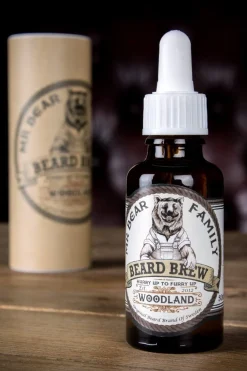 Mr. Bear Family Beard Beard Brew Oil, Woodland- Barbering