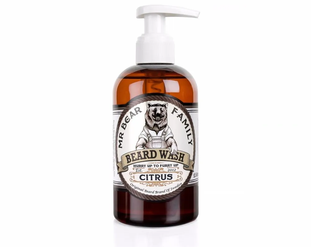 Hot Beard Beard Wash, Citrus Barbering