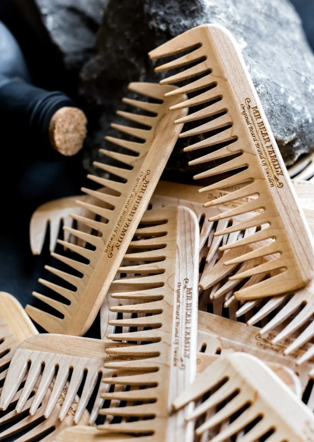 Mr. Bear Family Beard Comb- Barbering