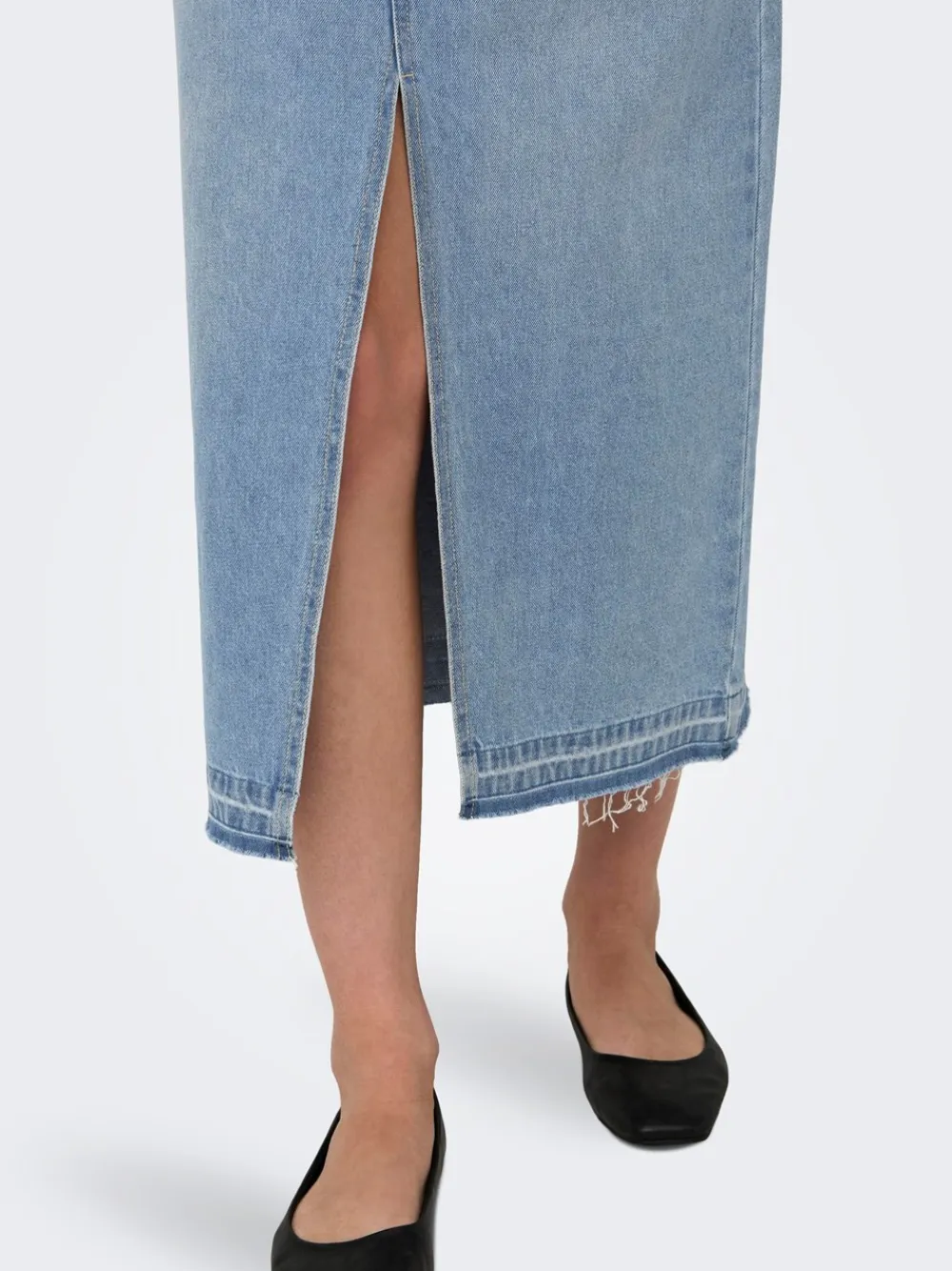 Clearance Bella Denimnederdel, , L Dame Nederdele