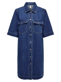 Online Belle Denimkjole, , M Dame Kjoler