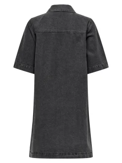 ONLY Belle Denimkjole, , XS-Dame Kjoler