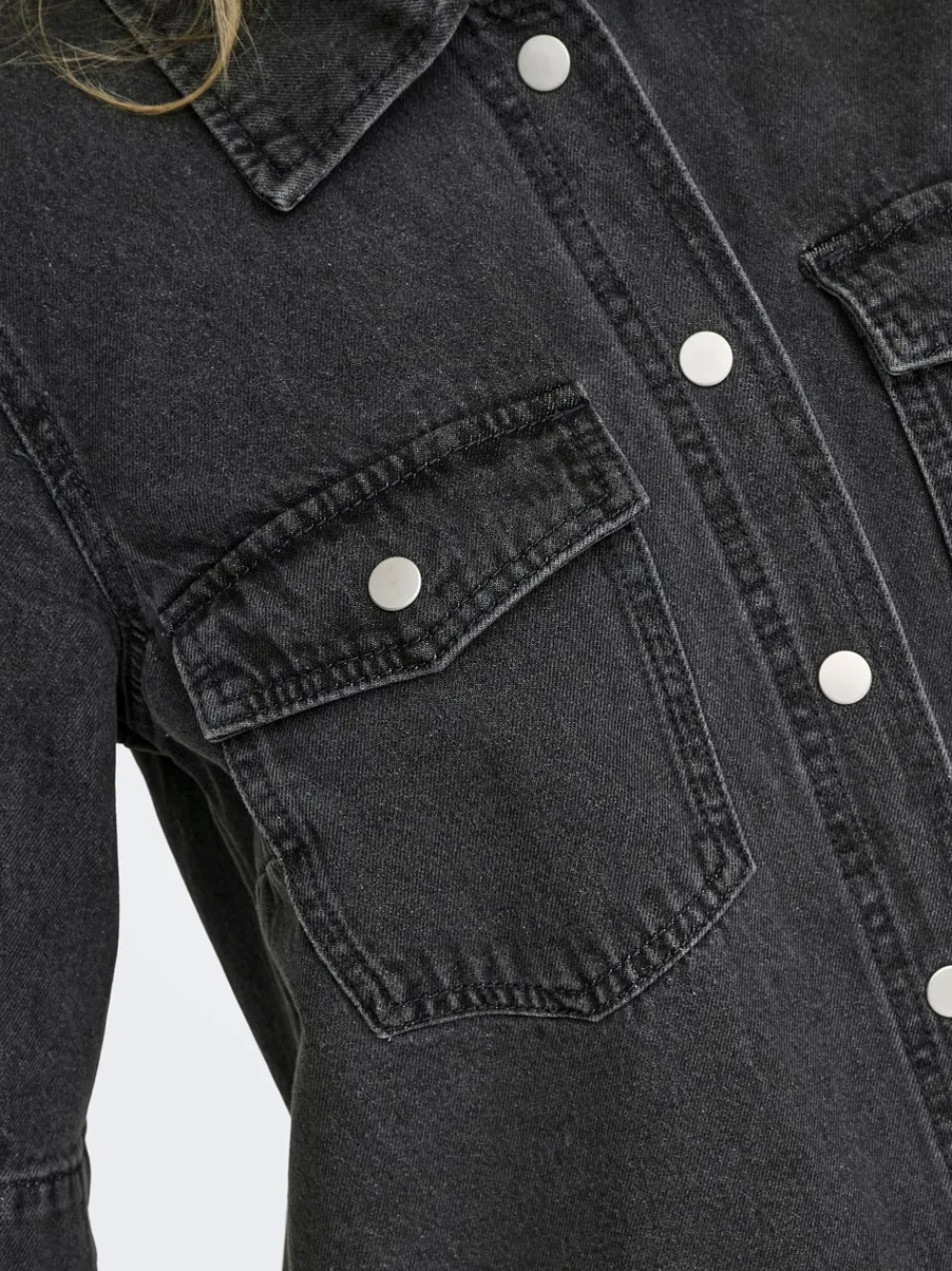 ONLY Belle Denimkjole, , XS-Dame Kjoler
