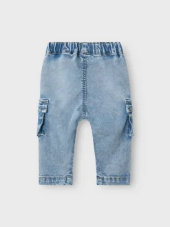 Best Ben Baggy Cargo Jeans, , 86 cm Børn Jeans