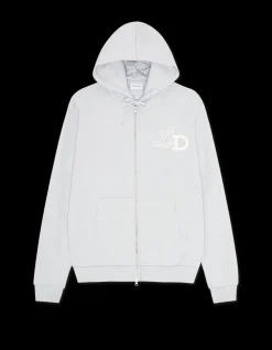 Les Deux Ben LD Hook Zipper Hættetrøje, , XL- Sweatshirts & Trøjer