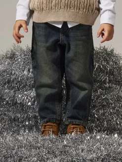 Name It Ben Tapered Jeans, , 98 cm-Børn Jeans